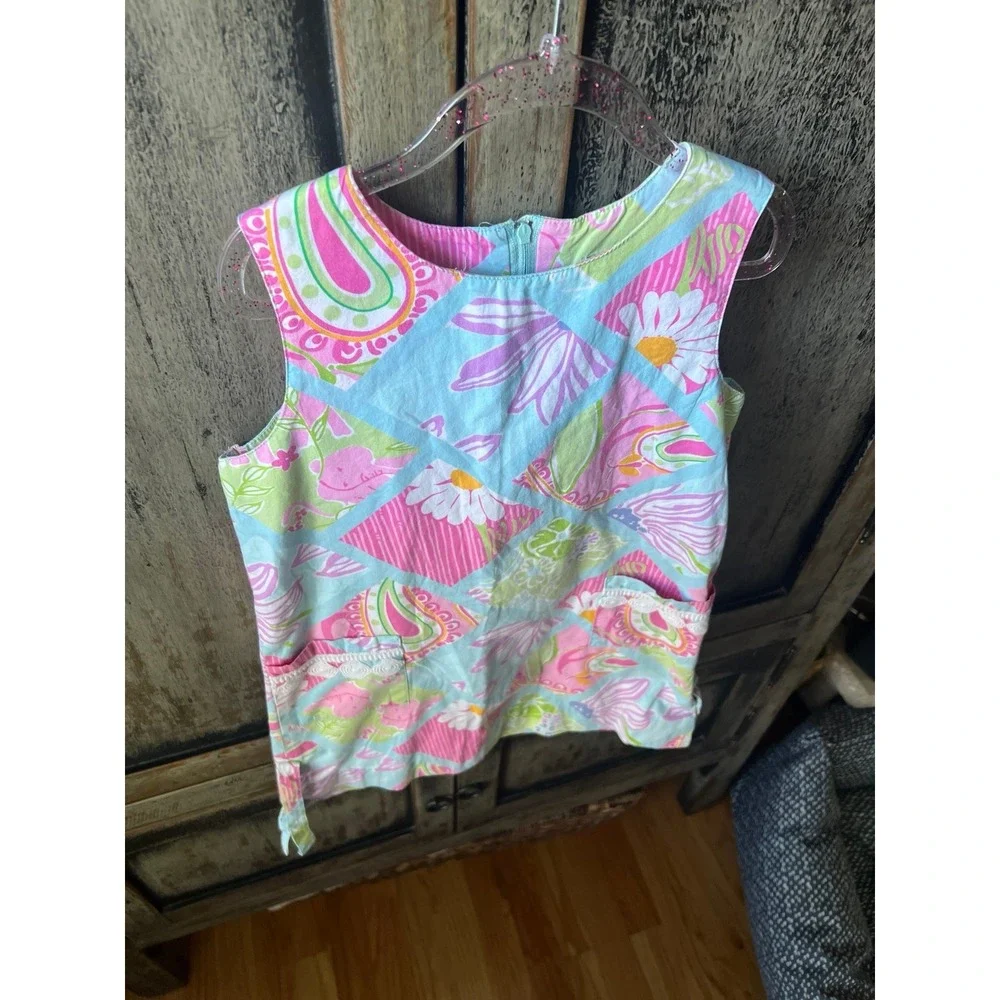Lilly pultizer girls dress elephants size‎ 6X